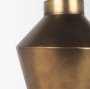70666 - Perrin Large Brushed Gold Metal Decorative Vase