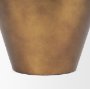 70666 - Perrin Large Brushed Gold Metal Decorative Vase