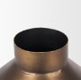 70667 - Perrin Small Brushed Gold Metal Decorative Vase