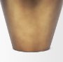 70667 - Perrin Small Brushed Gold Metal Decorative Vase