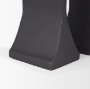 70672 - Polli Matte Black w/ Brushed Gold Metal Taper Candleholders (Set of 2)