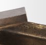70674 - Porschia Small Antiqued Gold Metal Decorative Box