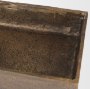 70674 - Porschia Small Antiqued Gold Metal Decorative Box