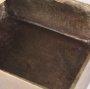 70675 - Porschia Large Antiqued Gold Metal Decorative Box