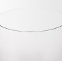 70676 - Price Large Matte Black-Brown Metal w/ Glass Hurricane Candle Holder