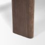 70853 - Sohan Dark Elm Wood Oval Dining Table
