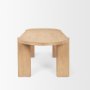 70854 - Sohan Light Brown Wood Oval Dining Table