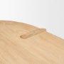 70854 - Sohan Light Brown Wood Oval Dining Table