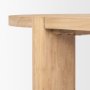 70854 - Sohan Light Brown Wood Oval Dining Table
