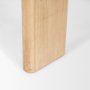 70854 - Sohan Light Brown Wood Oval Dining Table