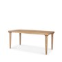 70870-AB - Suvan 72L Light Brown Rectangular Oak Wood Dining Table