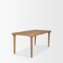 70870-AB - Suvan 72L Light Brown Rectangular Oak Wood Dining Table
