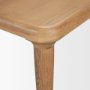 70870-AB - Suvan 72L Light Brown Rectangular Oak Wood Dining Table
