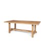 70872-AB - Suke Rectangular Natural Wood Trestle Dining Table