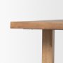 70872-AB - Suke Rectangular Natural Wood Trestle Dining Table