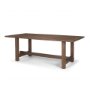 70873-AB - Suke 84" Medium Brown Rectangular Oak Dining Table