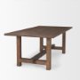 70873-AB - Suke 84" Medium Brown Rectangular Oak Dining Table