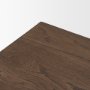 70873-AB - Suke 84" Medium Brown Rectangular Oak Dining Table