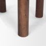 70874-AB - Soma 48" Red Brown Acacia Wood Round Dining Table