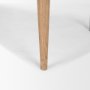 70882-AB - Suvan 84L Light Brown Rectangular Oak Wood Dining Table