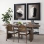 70677 - Price Small Matte Black-Brown Metal w/ Glass Hurricane Candle Holder