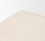 70797 - Shae Brown Wood w/ Oatmeal Fabric Bench