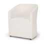 70807 - Sondra Oatmeal Performance Fabric Upholstered Club Dining Chair