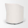 70807 - Sondra Oatmeal Performance Fabric Upholstered Club Dining Chair