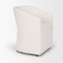 70807 - Sondra Oatmeal Performance Fabric Upholstered Club Dining Chair