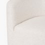 70807 - Sondra Oatmeal Performance Fabric Upholstered Club Dining Chair