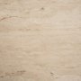 70879-AB - Syona Travertine + Mango Wood leg Oval Coffee table