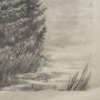15406 - Northern Forest I by Mercana Studio a Hand Embelished Textured Framed Art Print