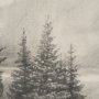15406 - Northern Forest I by Mercana Studio a Hand Embelished Textured Framed Art Print