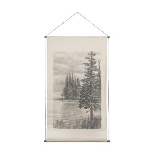Northern Forest II by Mercana Studio a Hand Embelished Textured Framed Art Print