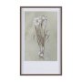 15353 - Botanical Sketch II (green) by Mercana Studio Hand Embellished Framed Art Print Matted under Glass