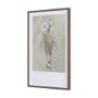 15353 - Botanical Sketch II (green) by Mercana Studio Hand Embellished Framed Art Print Matted under Glass
