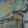 15357 - Happenings I by Mercana Studio a Hand Embellished Textured Framed Art Print Matted under Glass