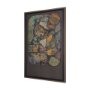 15358 - Happenings II by Mercana Studio a Hand Embellished Textured Framed Art Print Matted under Glass