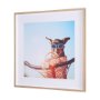 15361 - Retro Chihuahua by THE Studio a Framed Photo Art Print Matted under Glass
