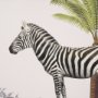 15367 - Travel Guide - Africa by Vintage Collection a Hand Embellished Textured Framed Art Print
