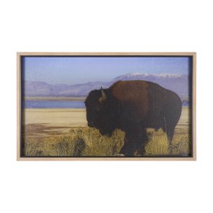 Antelope Island by Gary Blatter a Hand Embellished Textured Framed Photo Art Print