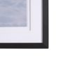 15371 - Muskox by Gary Blatter a Hand Embellished Textured Framed Photo Art Print Matted under Glass