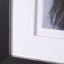 15371 - Muskox by Gary Blatter a Hand Embellished Textured Framed Photo Art Print Matted under Glass