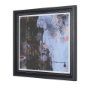 15373 - City Vibe I by Mercana Studio a Hand Embellished Textured Framed Art Print Matted under Glass