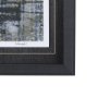 15374 - City Vibe II by Mercana Studio a Hand Embellished Textured Framed Art Print Matted under Glass