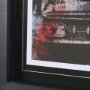 15376 - City Vibe IV by Mercana Studio a Hand Embellished Textured Framed Art Print Matted under Glass