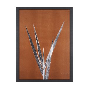 New Grasses 1  by Mary Margaret Briggs a Hand Embellished Textured Framed Art Print
