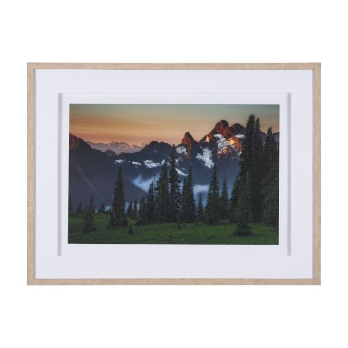 15384 - Sunrise Morning by Gary Blatter a Hand Embellished Textured Framed Photo Art Print Matted under Glas