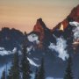 15384 - Sunrise Morning by Gary Blatter a Hand Embellished Textured Framed Photo Art Print Matted under Glas