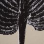 15392 - Hosta B by Mary Margaret Briggs a Hand Embellished Textured Framed Art Print